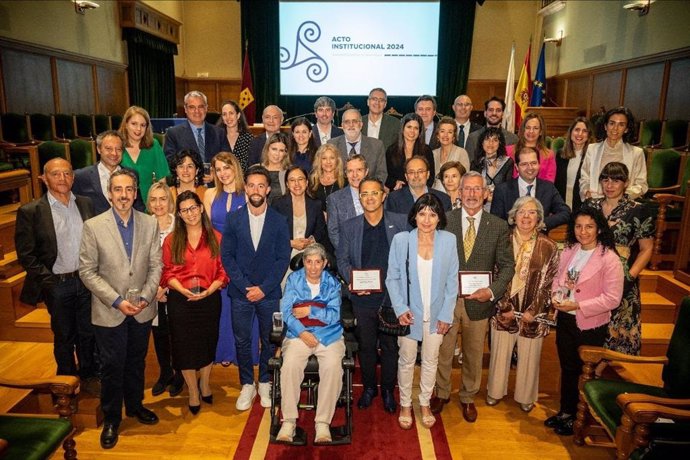 Imagen de la entrega de premios.