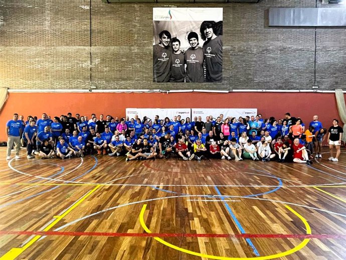 Jornada de deporte inclusivo en la que han participado 170 voluntarios Telefónica