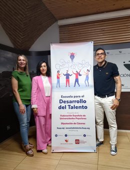 Presentación de la Escuela de Talento de la Diputación de Cáceres