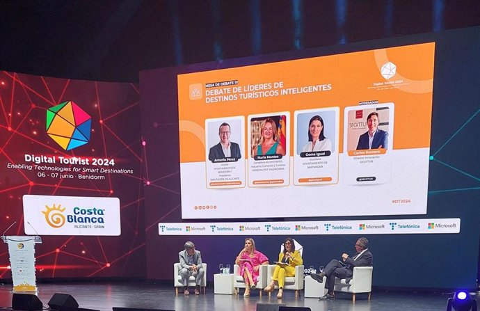 La alcaldesa de Santander, Gema Igual, en el congreso ‘Digital Tourist 2024’