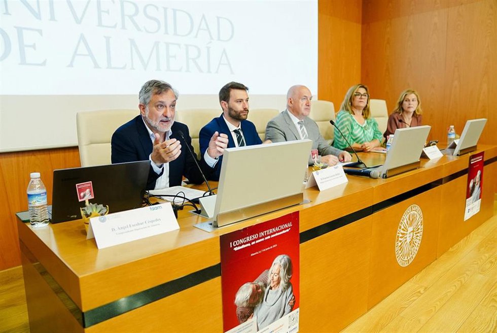 Uno de los actos del I Congreso Internacional 'Edadismo, un nuevo reto sociosanitario'.