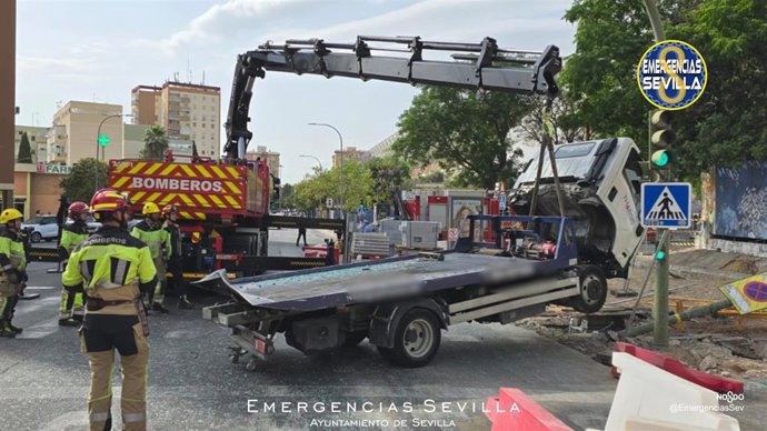 Imagen del escenario del accidente