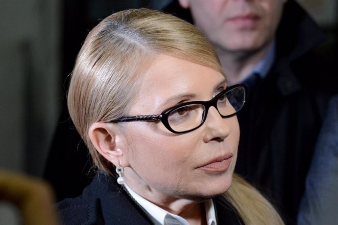 Archivo - La ex primera ministra de Ucrania Yulia Timoshenko 