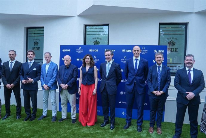 Exitosa quinta edición del ISDE Sports Covention con Javier Tebas y Díaz Ayuso