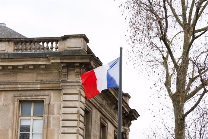 Archivo - Imagen de archivo, bandera de Francia