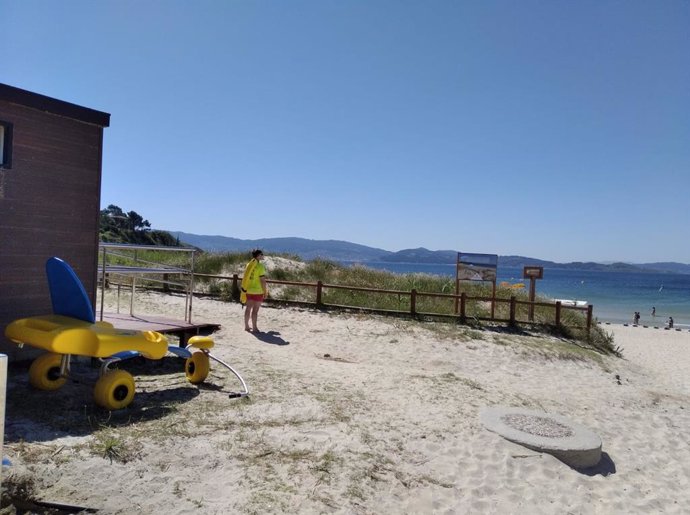 Playa en Sanxenxo