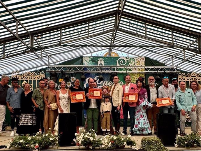 Entrega de los premios del Concurso de Casetas de la Feria de Primavera y Fiesta del Vino Fino 2024 de El Puerto de Santa María.