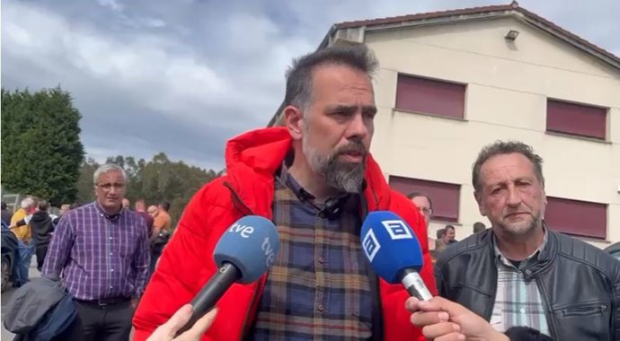 Archivo - El secretario general de CCOO de Asturias, José Mauel Zapico.