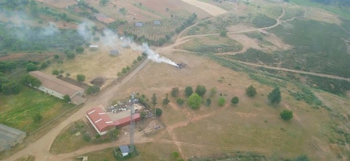 Quema sin autorización en Zamora