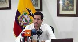 El ministro de Energía de Ecuador, Roberto Luque.