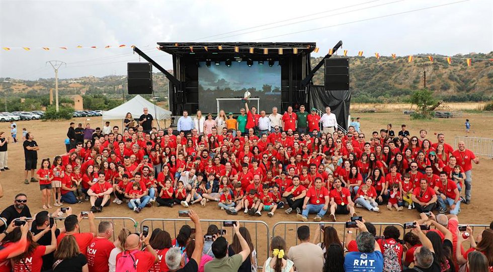 Equipo ganador del 'Desafío' 2024 de Eurocaja Rural.