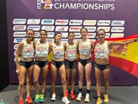 El equipo femenino español de medio maratón se cuelga el bronce en el Europeo