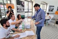 Barcala anima a votar: "Hoy la playa tira mucho pero estas europeas son muy importantes para todos"
