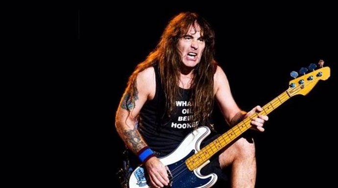 Archivo - Imagen de archivo de Steve Harris en un concierto de Iron Maiden 