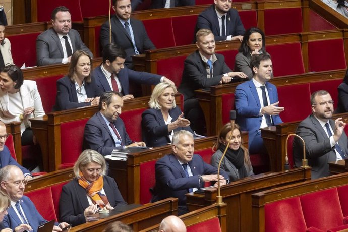 Archivo - Sesión de control al Gobierno en la Asamblea Nacional de Francia