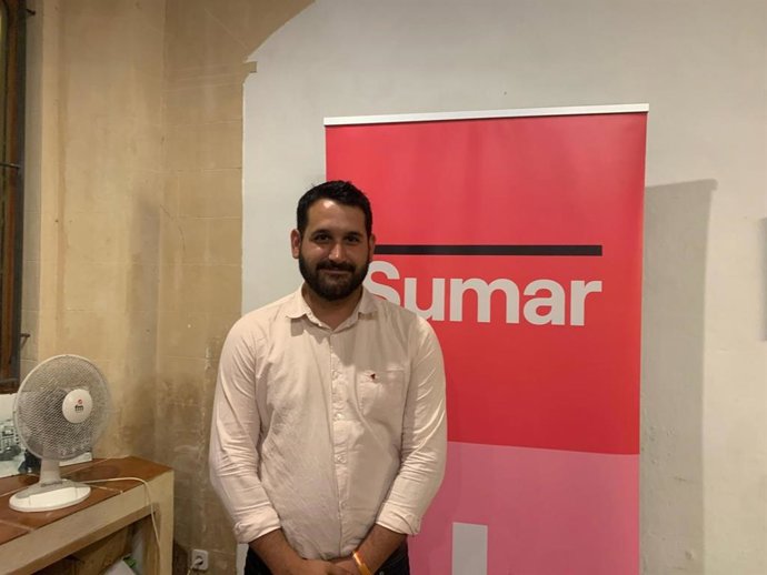 El candidato de Sumar a las elecciones al Parlamento Europeo Juanjo Martínez