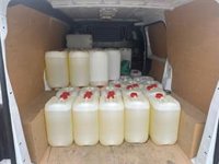 Intervenidas en Jerez (Cádiz) 35 garrafas de gasolina para abastecer a narcolanchas