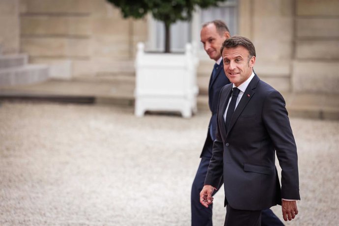 Emmanuel Macron, presidente de Francia