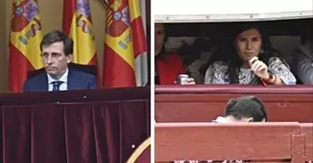 José Luis Martínez Almeida, separado de Teresa Urquijo en Las Ventas por sus compromisos como alcalde