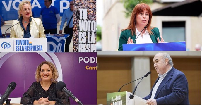 Candidatos cántabros a las europeas