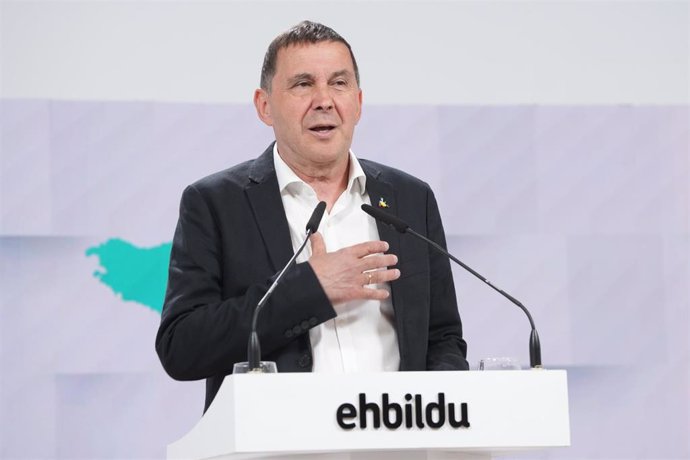 Archivo - El coordinador general de EH Bildu, Arnaldo Otegi.