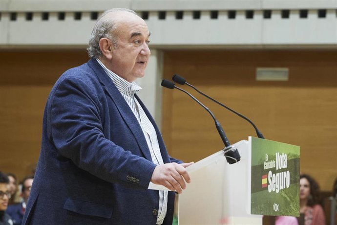 Archivo - El diputado nacional de Vox, Emilio del Valle