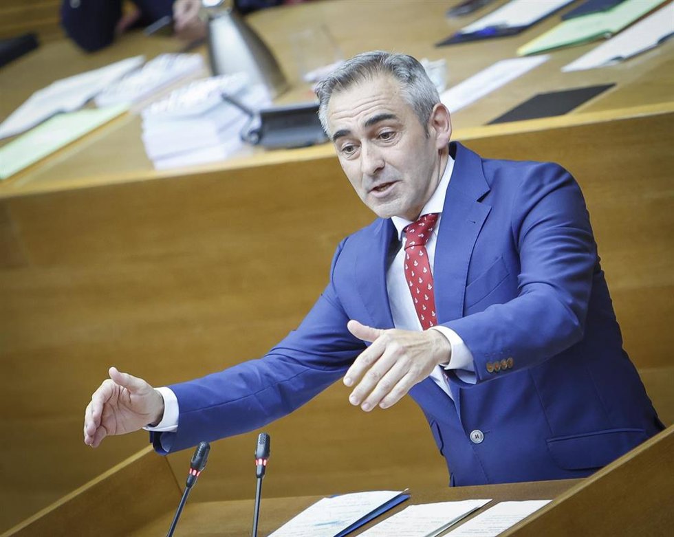 Archivo - El síndic del PP, Miguel Barrachina,