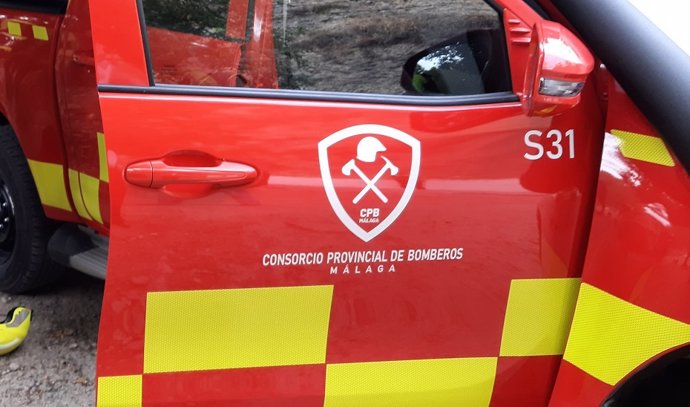 Archivo - Vehículo del Consorcio Provincial de Bomberos de Málaga.