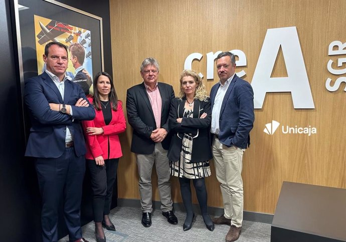 Unicaja y CREA SGR firman un acuerdo para facilitar el acceso al crédito a pymes del audiovisual, culturales y depotivas.