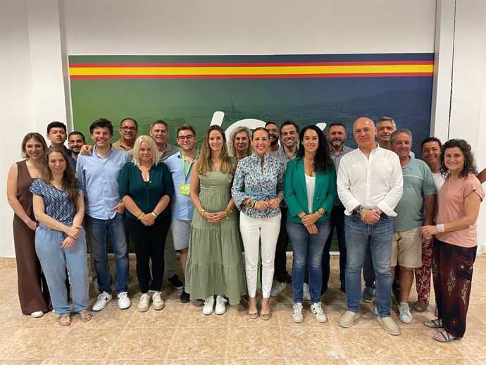 La diputada de Vox por Málaga Patricia Rueda, tras las elecciones europeas.