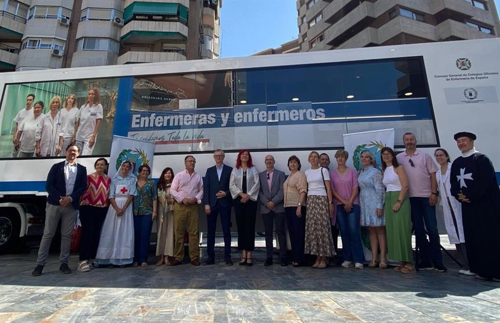 Inauguración de la Ruta enfermera en Murcia