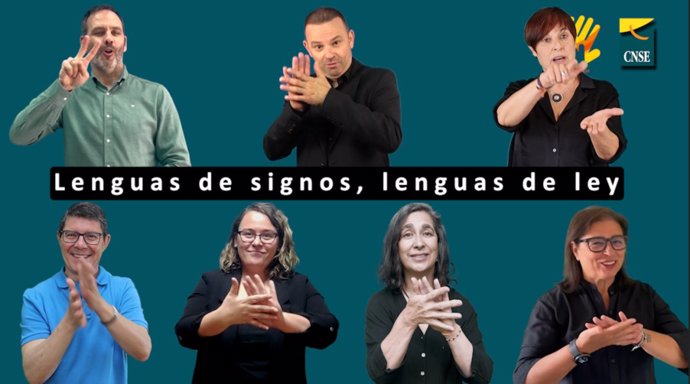 Miles de personas sordas celebrarán este viernes el décimo aniversario del Día de las Lenguas de Signos Españolas