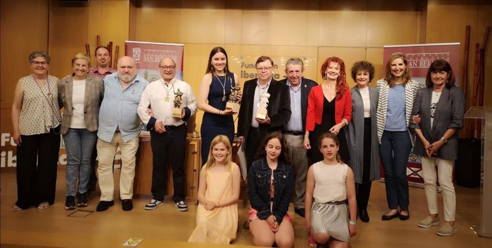 El Centro de Funcación Ibercaja acoge la entrega de premios del concurso de la Cofradía de San Bernabé