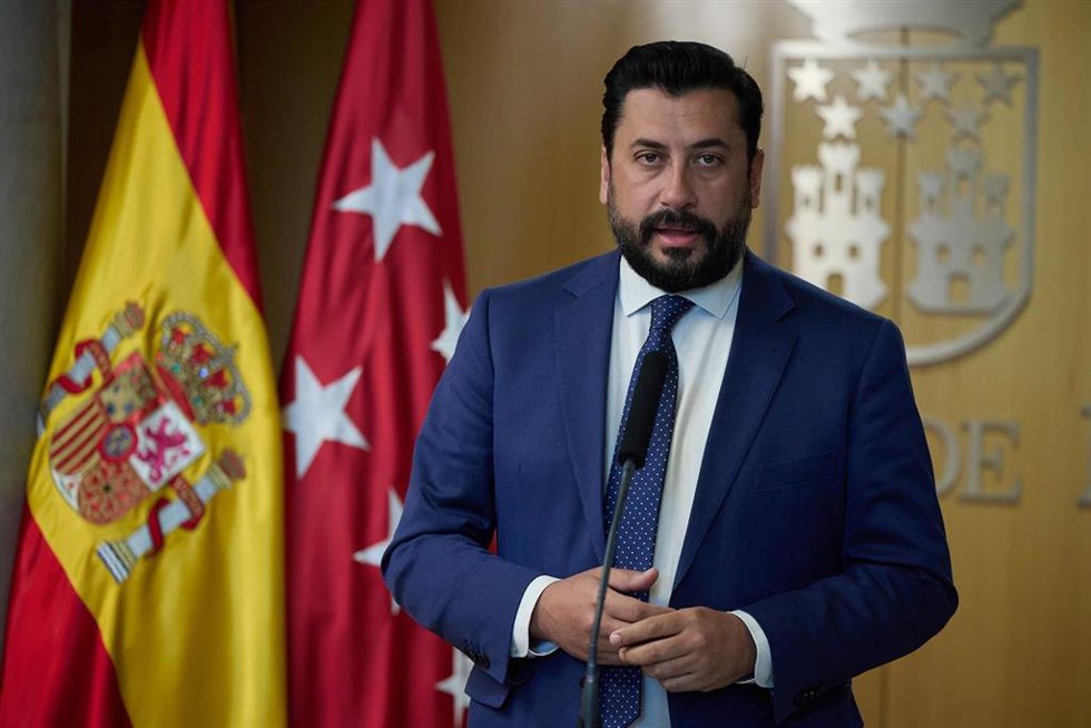 Archivo - El portavoz del Partido Popular en la Asamblea de Madrid, Carlos Díaz-Pache