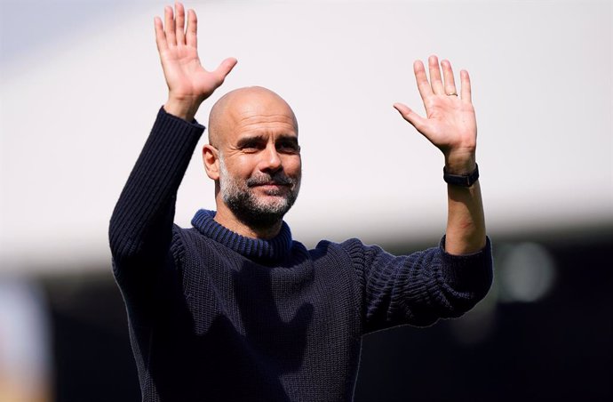 L'entrenador del Manchester City, Pep Guardiola