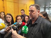 Oriol Junqueras formaliza su renuncia a la presidencia de ERC ante la Ejecutiva del partido