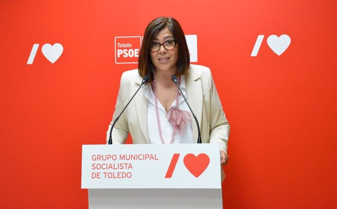 La concejala del PSOE en el Ayuntamiento de Toledo Alicia Escalante.