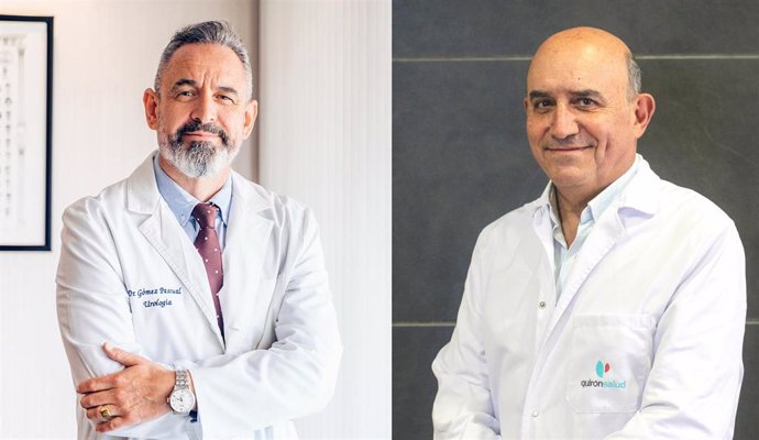 Archivo - Los doctores José Ángel Gómez Pascual y Jorge Contreras.