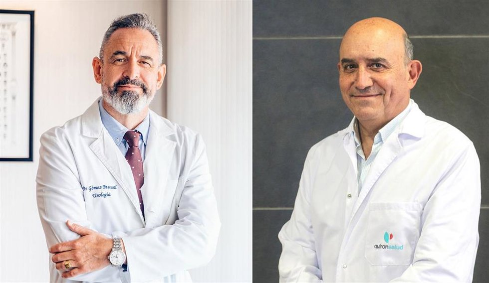 Archivo - Los doctores José Ángel Gómez Pascual y Jorge Contreras.