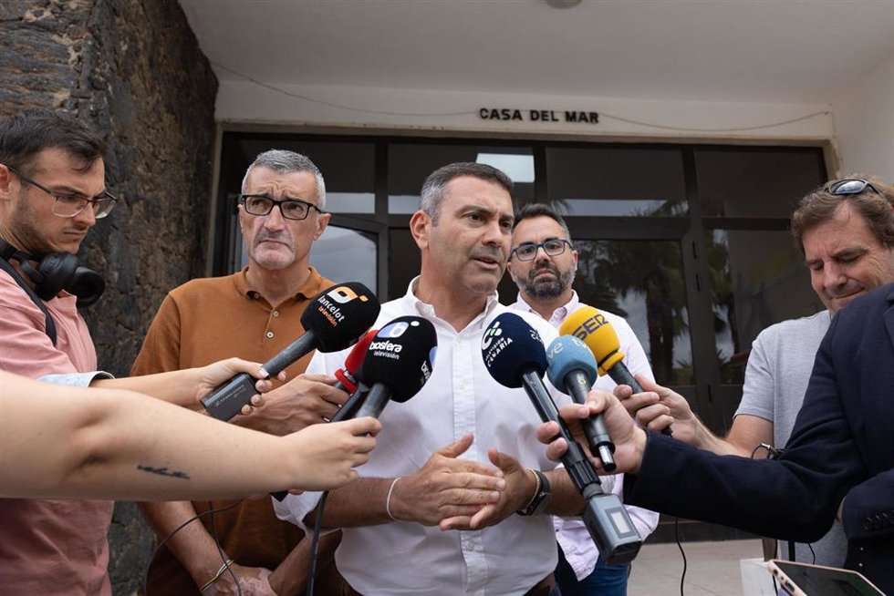 Presidente deL Cabildo de Lanzarote, Oswaldo Betancort