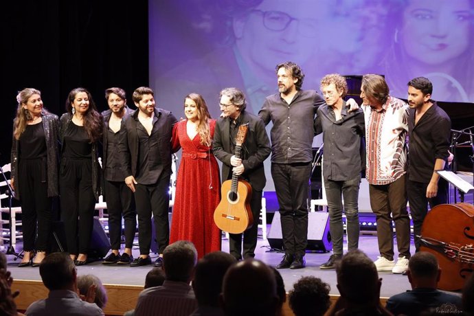 Actuación de Carmen Molina y Paco Cruzado en el Festival de Flamenco 'Ciudad de Huelva'-