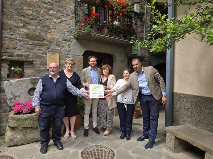 Presentación de la campaña en El Pueyo de Araguás (Huesca).