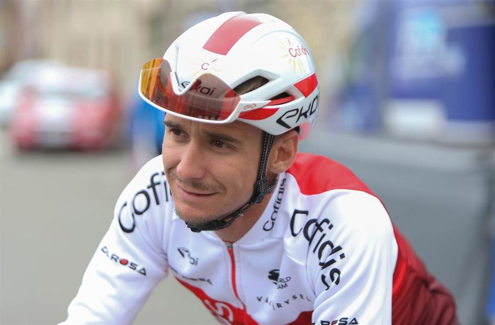 Archivo - Bryan Coquard of Cofidis during the Boucles de la Mayenne 2022, UCI ProSeries cycling race, Stage 2, Jublains > Pré-en-Pail-Saint-Samson (171 Km) on May 27, 2022 in Pré-en-Pail-Saint-Samson, France - Photo Laurent Lairys / DPPI