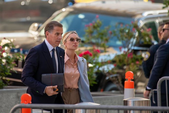 Hunter Biden con su mujer, Melissa Cohen Biden