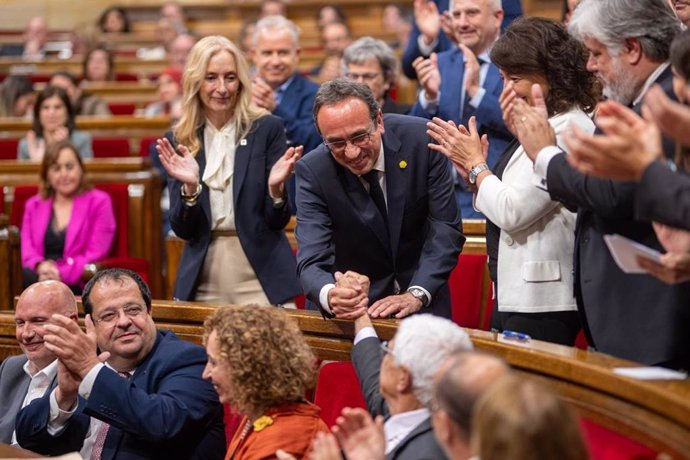 El nuevo presidente del Parlament, Josep Rull