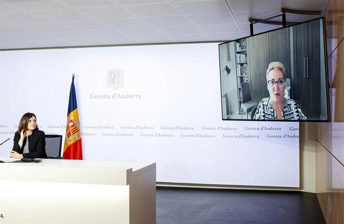 Tor y Pià durante la rueda de prensa de este lunes