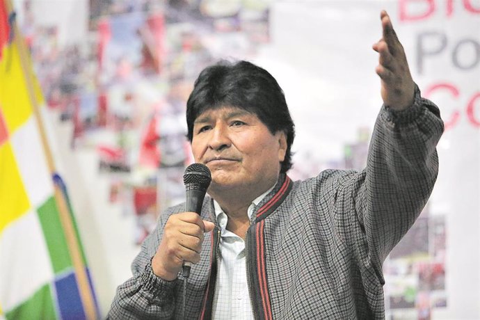 Archivo - El expresdiente boliviano Evo Morales