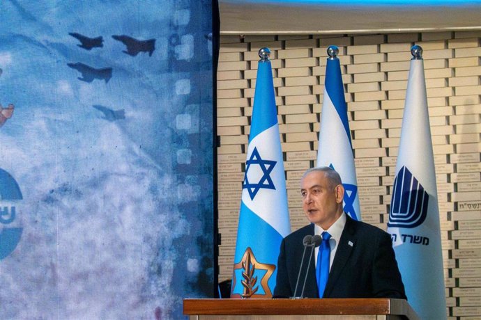 Archivo - El primer ministro israelí, Benjamin Netanyahu