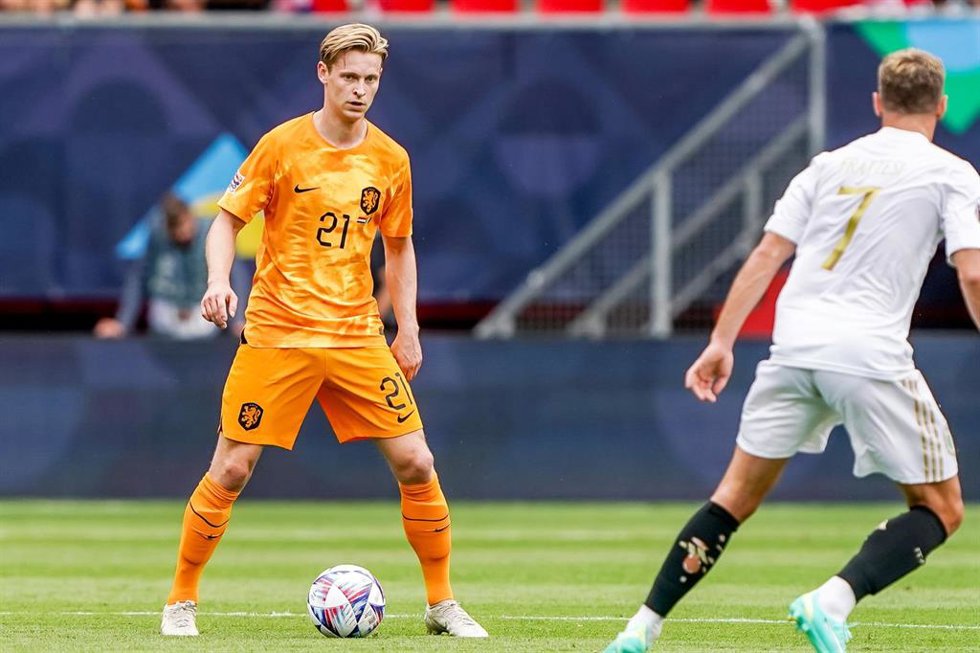 Archivo - Frenkie de Jong con Países Bajos