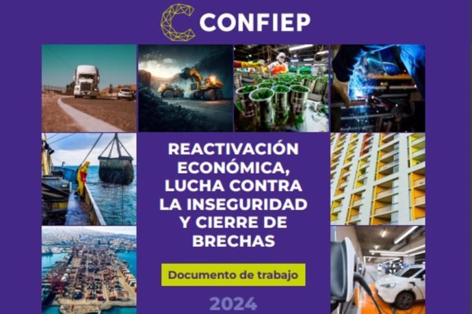 Propuestas de reactivación económica y lucha contra la inseguridad 2024 de la Confiep.